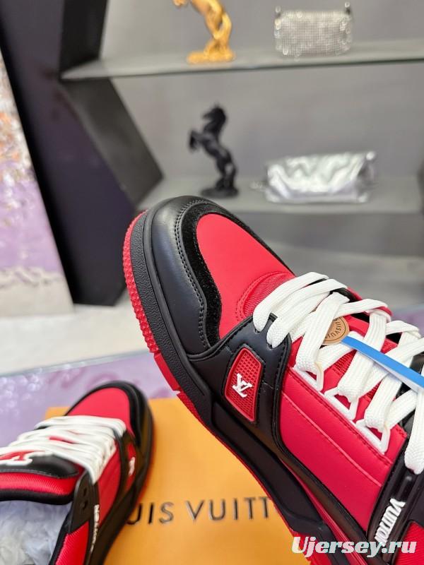 Louis Vuitton Trainer Series Casual Sneakers Skate Shoes - AS00400