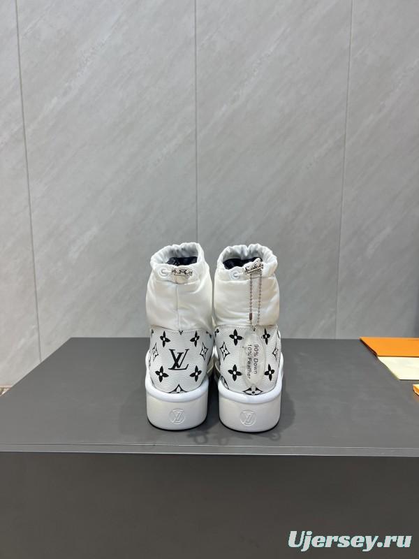 Louis Vuitton Fall/Winter 2025 Snow Boots Round Toe Thick Sole - KFY00310