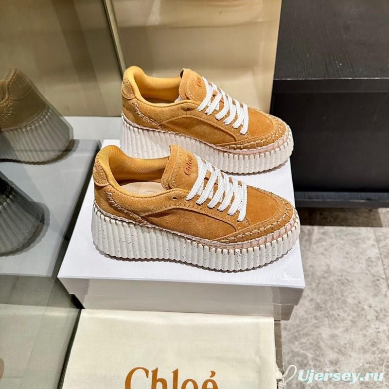 Chloe 2025/SS Hand-Stitched Casual Shoes - LY00350