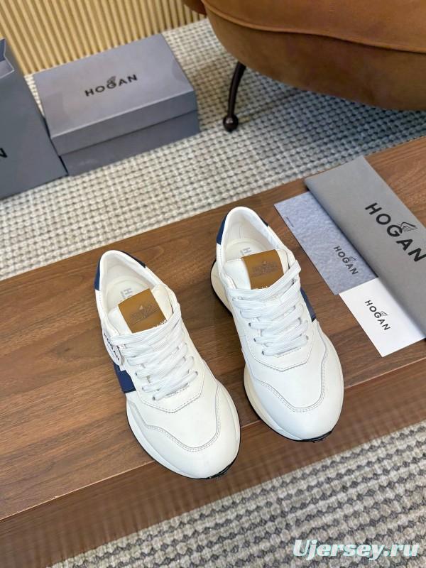 Hogan H-STRIPES Series Couple Thick Sole Dad Shoes Airship Shoes Casual Sports Shoes - AS00350