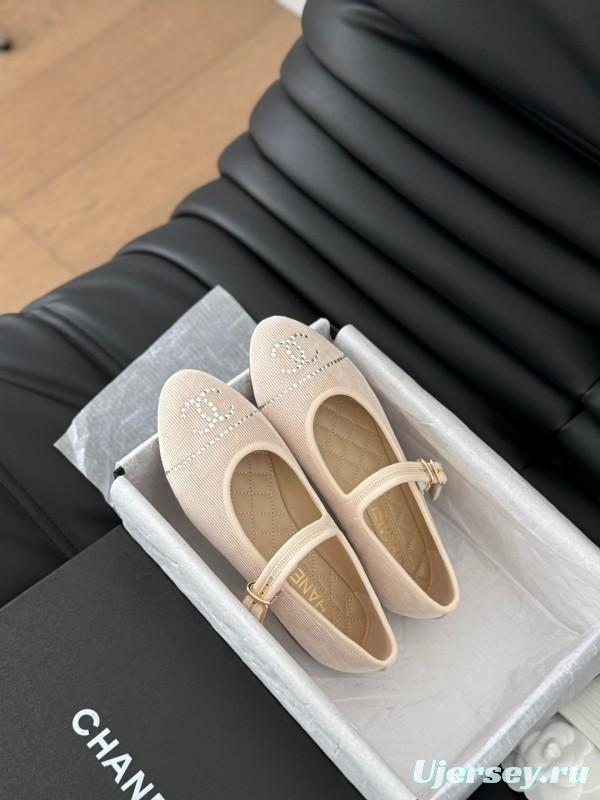 Chanel 2025 SS Runway Mary Jane Flats - LY00300