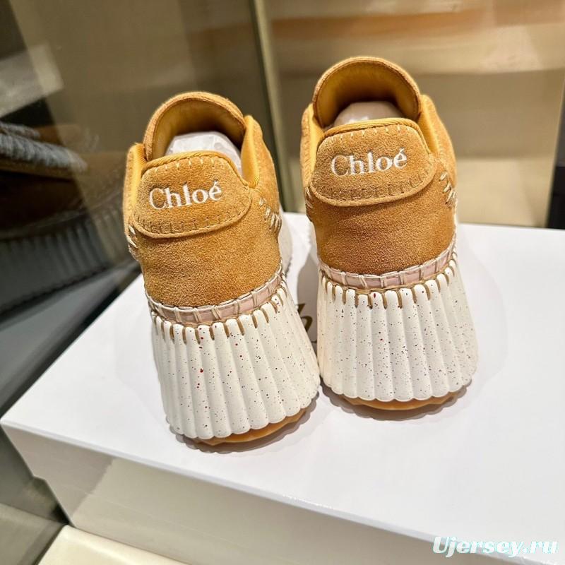 Chloe 2025/SS Hand-Stitched Casual Shoes - LY00350