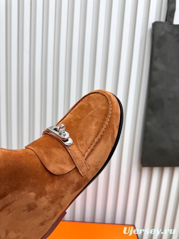 Hermes Kelly Buckle Ankle Boots - LY00390