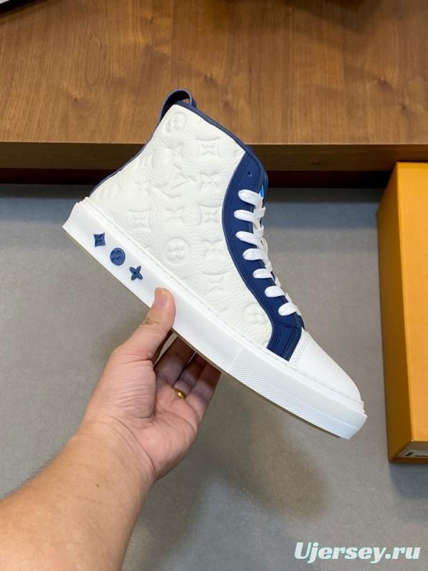 Adidas Originals Casual Sports Boots with High-End Leather Construction - KFY00460