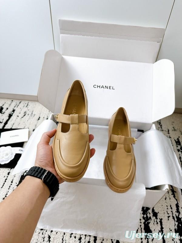 Chanel 2025 SS Loafers Classic Luxury Design - KFY00320