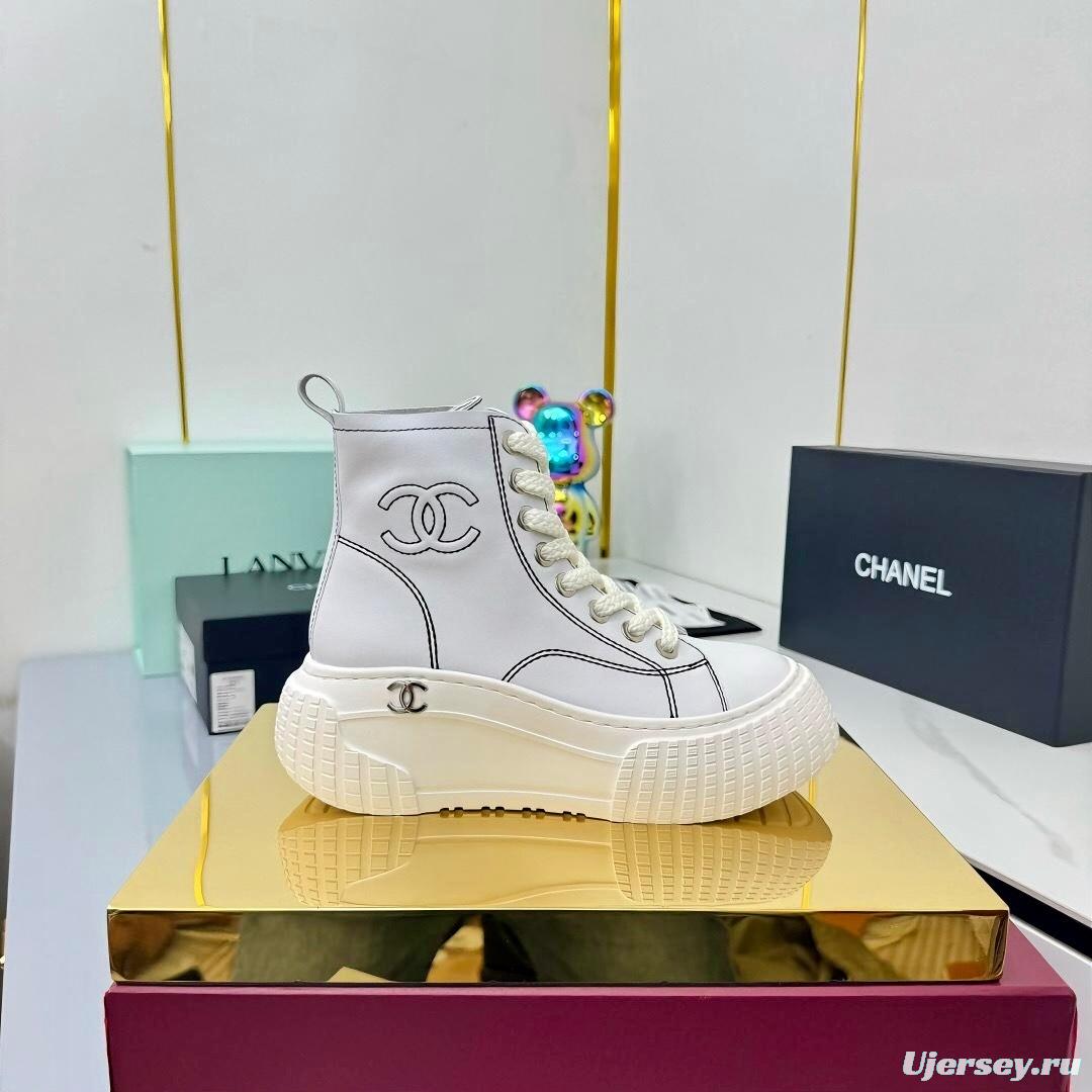 Chanel 2025 SS Short Boots Essential Fall Winter Fashion Item - LY00380