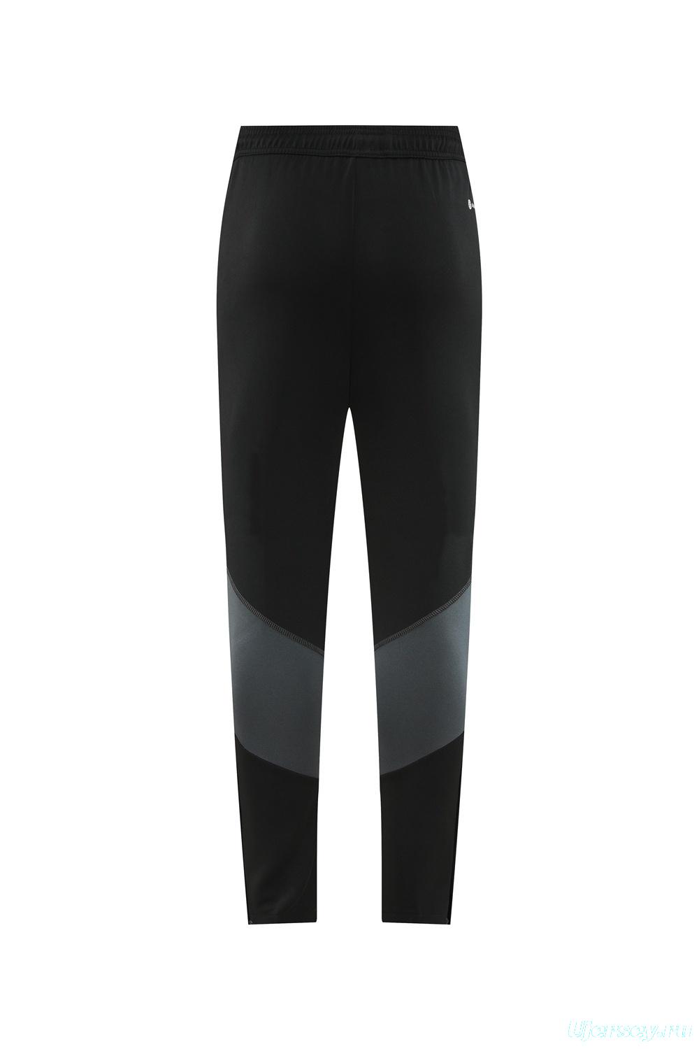 23/24 Turkey Black S-2XL Half Zipper Jacket+Long Pants