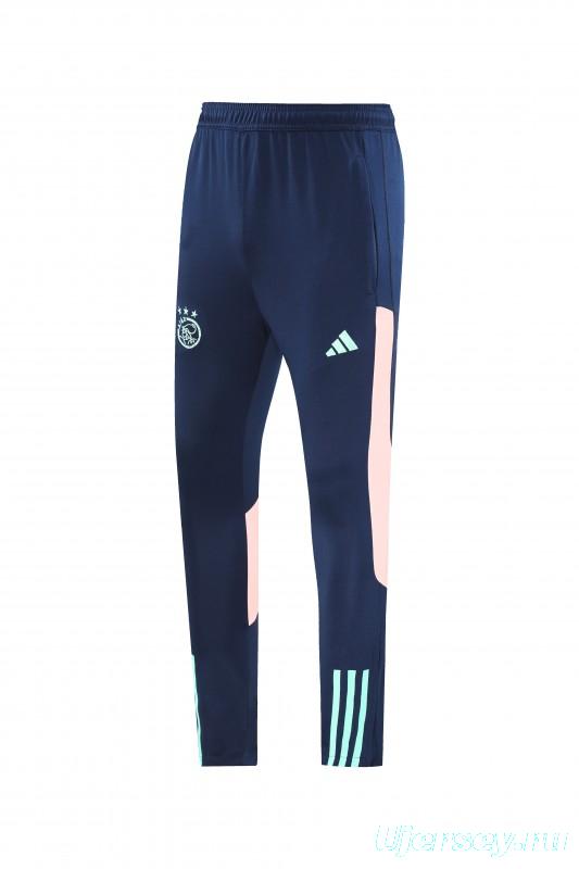 25/26 Ajax Navy Half Zipper Jacket+Long Pants