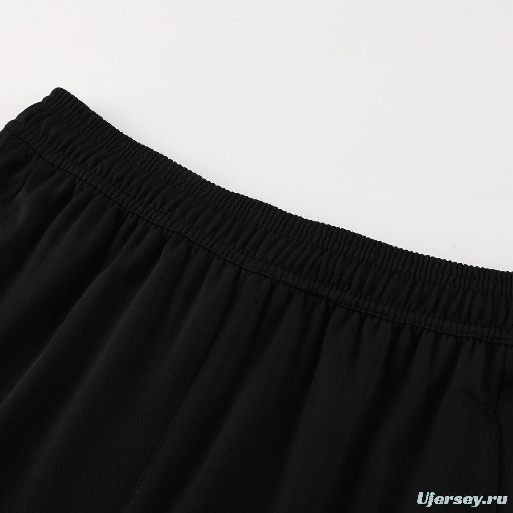 23/24 Bayern Munich Black S-2XL Half Zipper Jacket+Long Pants