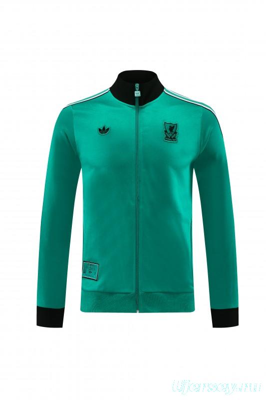 25/26 Liverpool Green Full Zipper Jacket +Long Pants