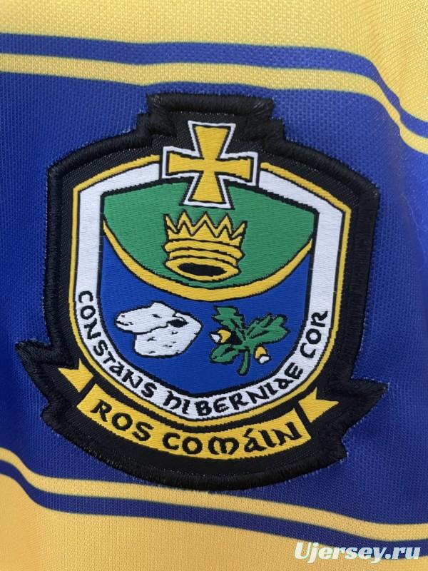 25/26 Roscommon GAA Yellow with Blue Hoops Home Jersey