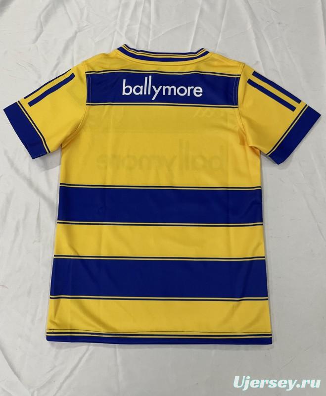 25/26 Kids Roscommon GAA Yellow with Blue Hoops Home Jersey