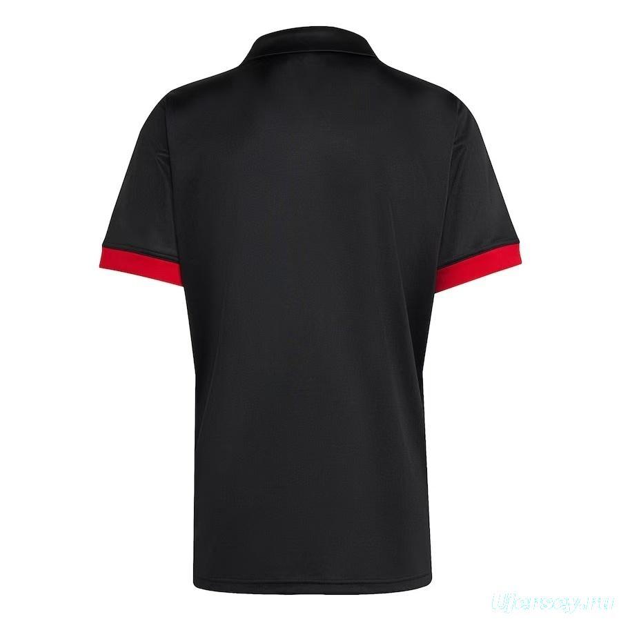 2026 Māori All Blacks Black with Māori Tiki Carving Jersey