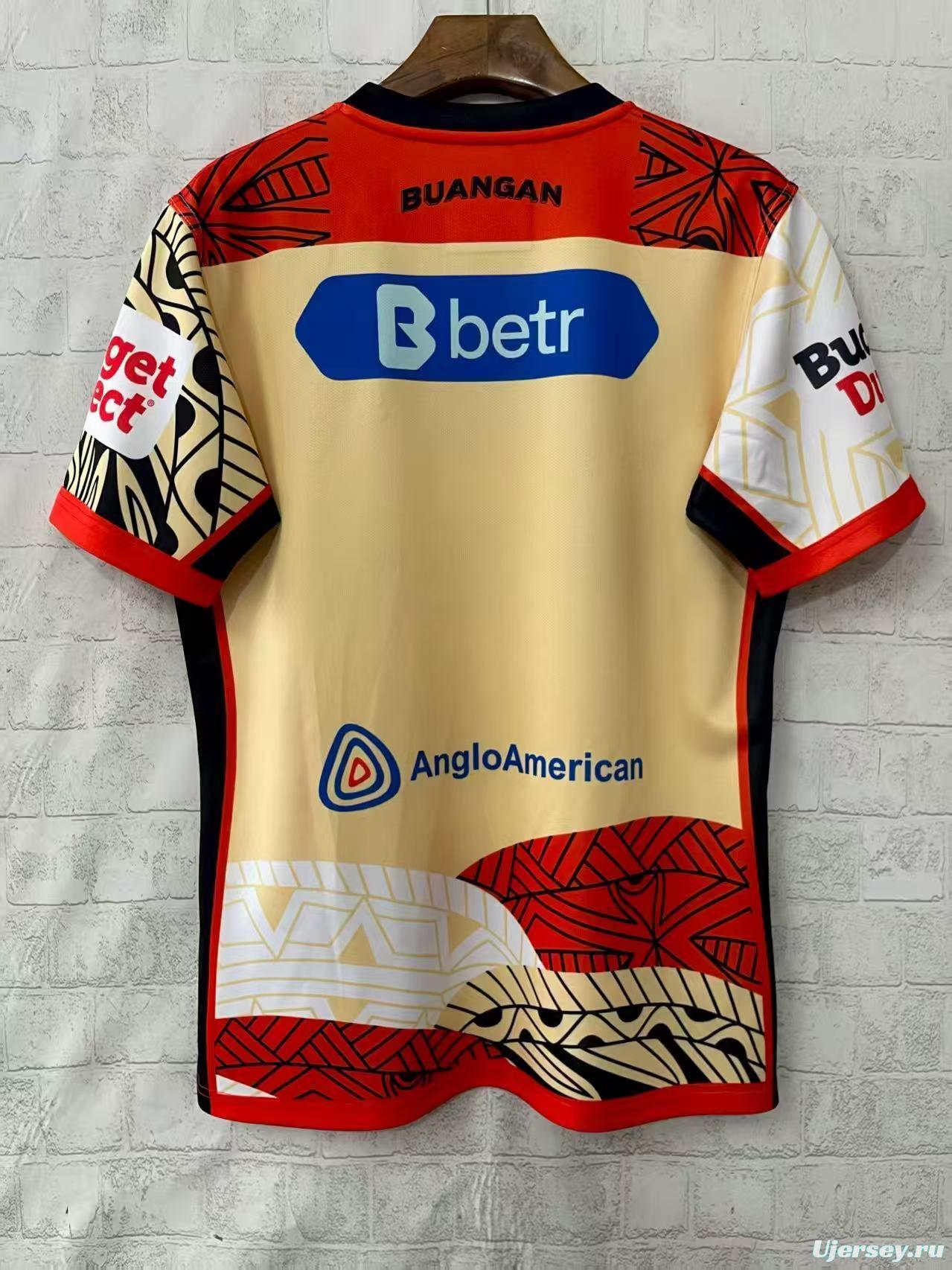 25/26 Dolphins Gold with Indigenous Round  Art Jersey