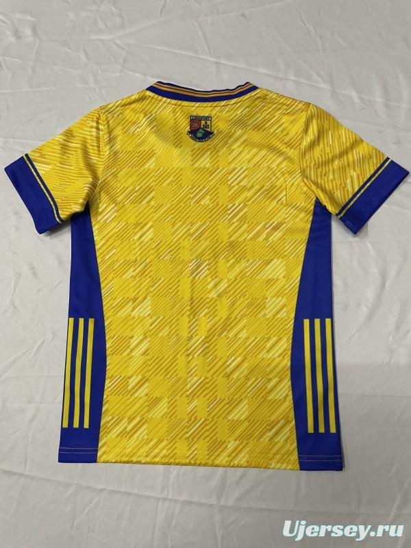 25/26 Kids Roscommon GAA Yellow and Blue Away Jersey