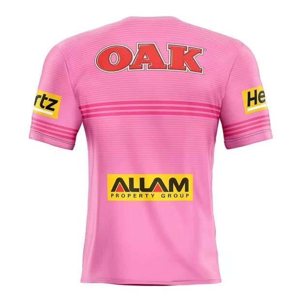 25/26 Penrith Panthers Pink with Gradient Horizontal Stripes Jersey