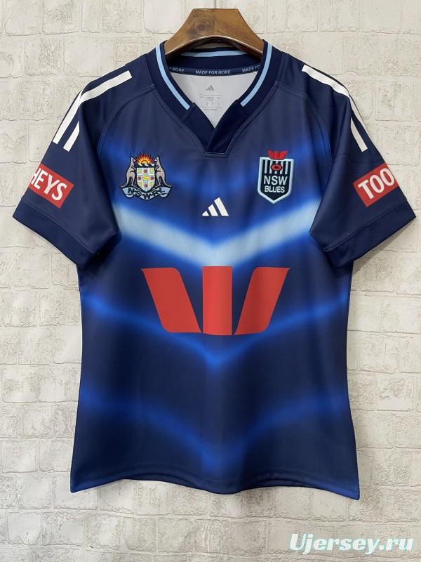 2025 NSW Blues Navy with Blue Gradient Jersey
