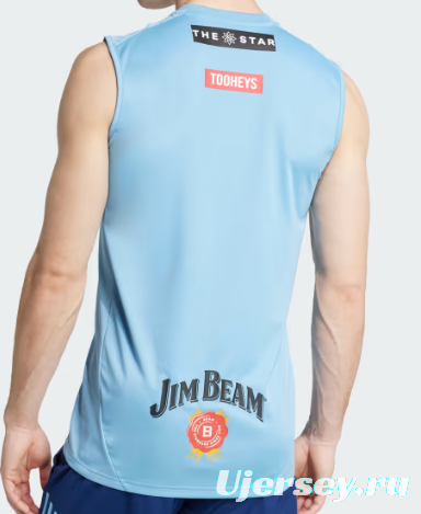 2026 NSW Blues Sky Blue with Diamond Pattern Women's Jersey