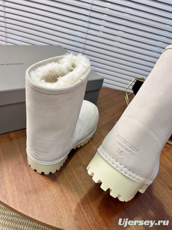 Balenciaga 2025 SS Oversized High Heel Snow Boots - AS00520