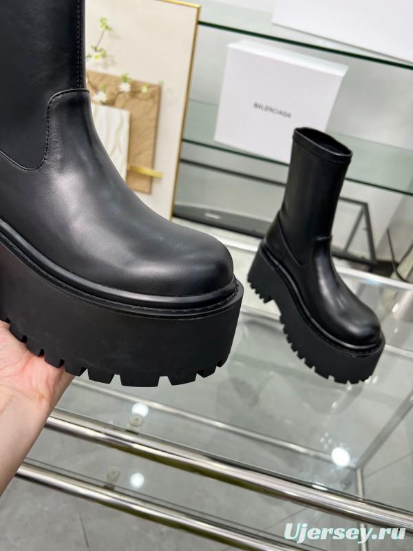 Balenciaga 2025/SS Autumn Winter Platform Ankle Boots Heavy Craftsmanship - LY00350