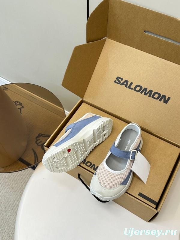 Salomon 2025 SS Mary Jane Platform Sports Shoes - LY00280