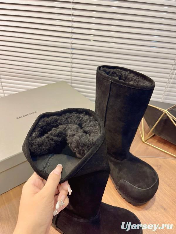 Balenciaga 2025 SS Oversized High Heel Snow Boots - AS00570
