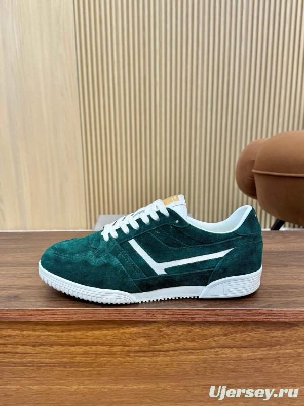 Tom Ford 2025 SS Casual Shoes with Classic Color Blocking and Imported Leather Insole - AS00350