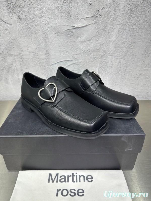 Adidas 2025 SS Square Toe Derby Shoes with Chain Buckle - KFY00420