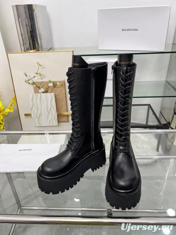 Balenciaga 2025/SS Thick Sole Ankle Boots Heavy Craftsmanship - LY00440