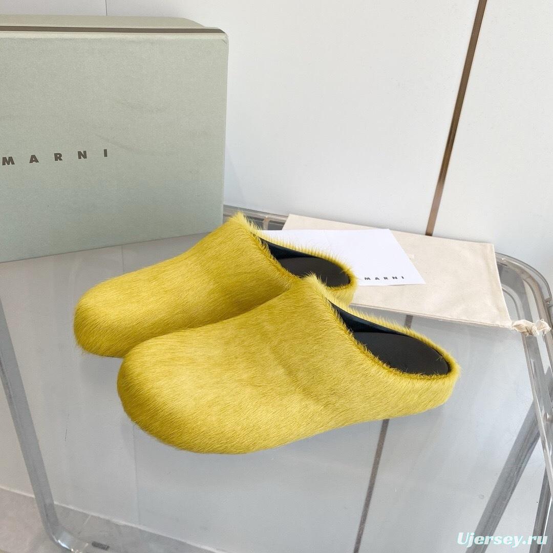 Marni 2025/SS Pony Hair Loafers - LY00