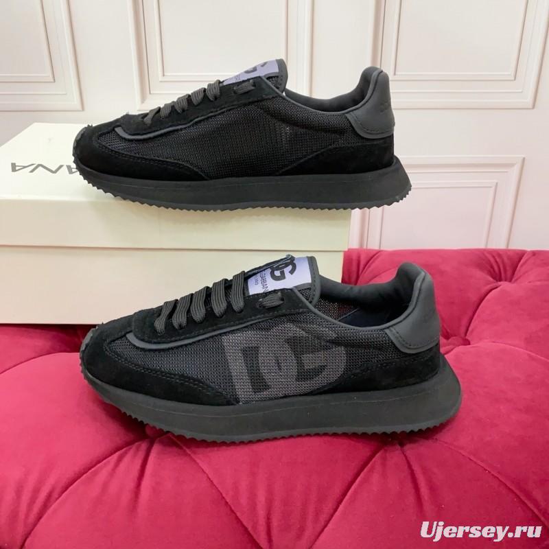 Dolce & Gabbana 2025/SS New Collection Luxury Embroidered Logo Sneakers - AS00300