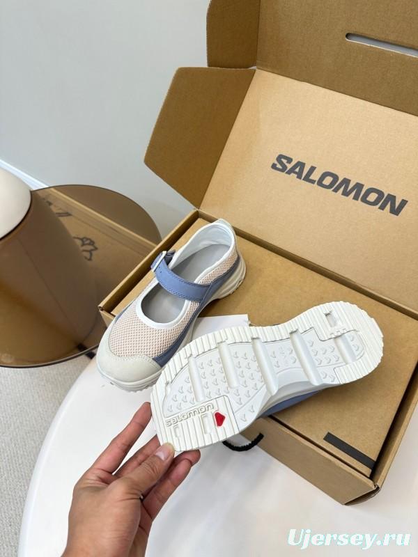 Salomon 2025 SS Mary Jane Platform Sports Shoes - LY00280