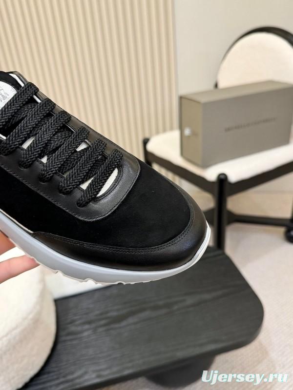 Brunello Cucinelli Casual Sneakers with Seasonal Colors and Leather Lining - KFY00320