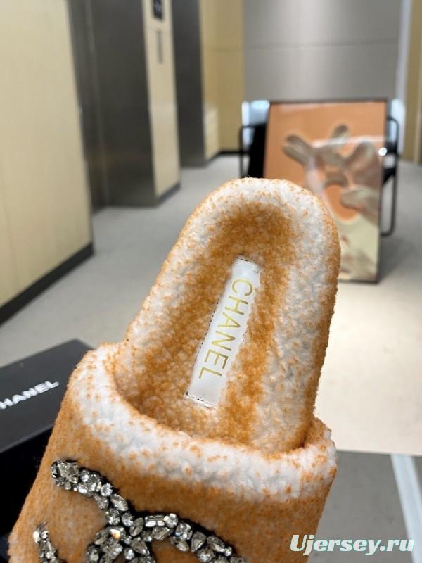 Chanel 2025 SS New Wool Slippers Soft Wool - LY00280