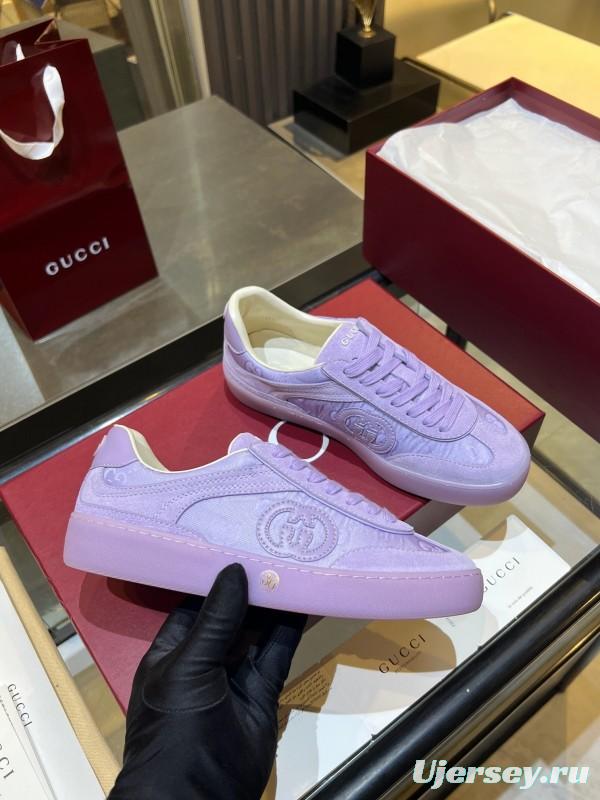 Gucci 2025 SS Couple Edition Trainer Sneakers; Forrest Gump Shoes; Athletic Footwear - AS00280