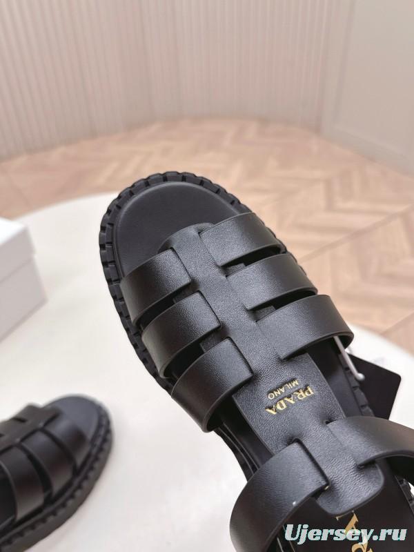 Prada Spring/Summer 2025 Low-Top Sandals Roman Platform - LY00290