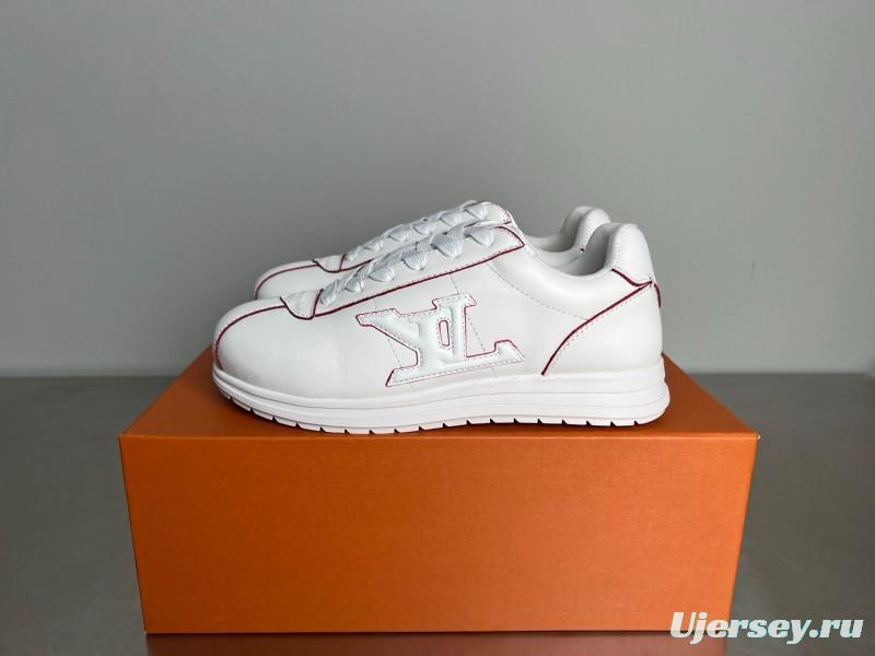 Louis Vuitton 2025 SS Pharell Williams Collaboration Runway Platform Casual Sneakers - YC