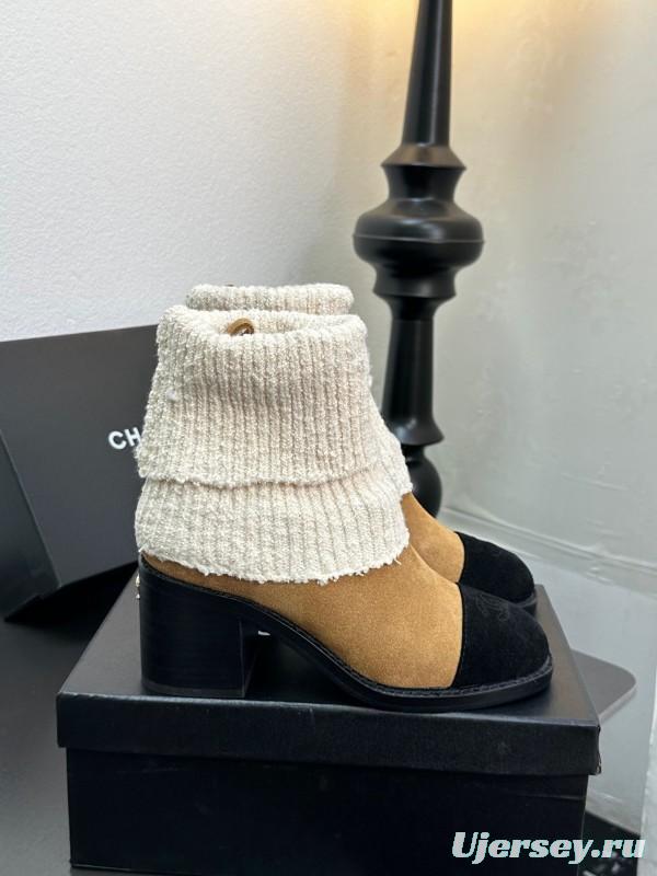 Chanel 2025 SS Short Boots Essential Fall Winter Item - LY00260