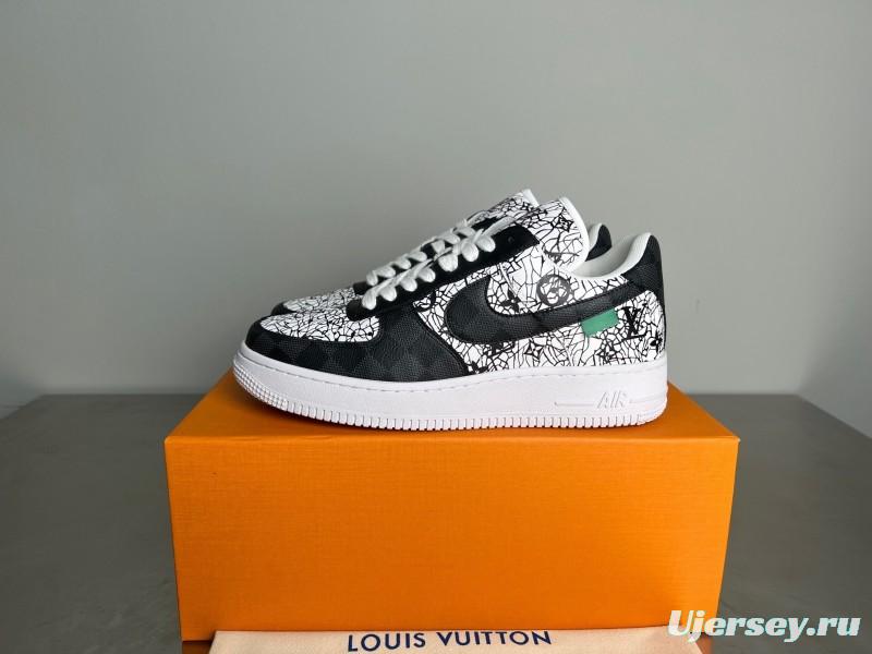 Nike Air Force Co-Branded Top Athletic Sneakers - YC