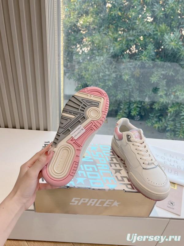 Golden Goose G411 Spring Summer Retro Running Shoes with Soft Sole - KFY00320