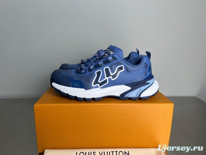 Lv Runner Tatic 2025 Early Spring Men's Series Casual Low-Top Lace-Up Shoes - YC