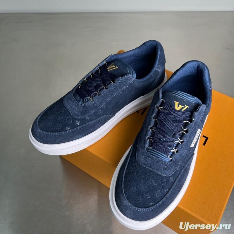 Louis Vuitton Beverly Hills Low-Top Fashion Sneakers - YC