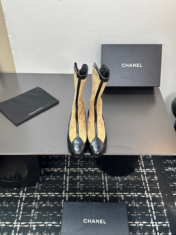Chanel 2025 SS Short Boots Essential Autumn Winter Fashion Item - LY00430