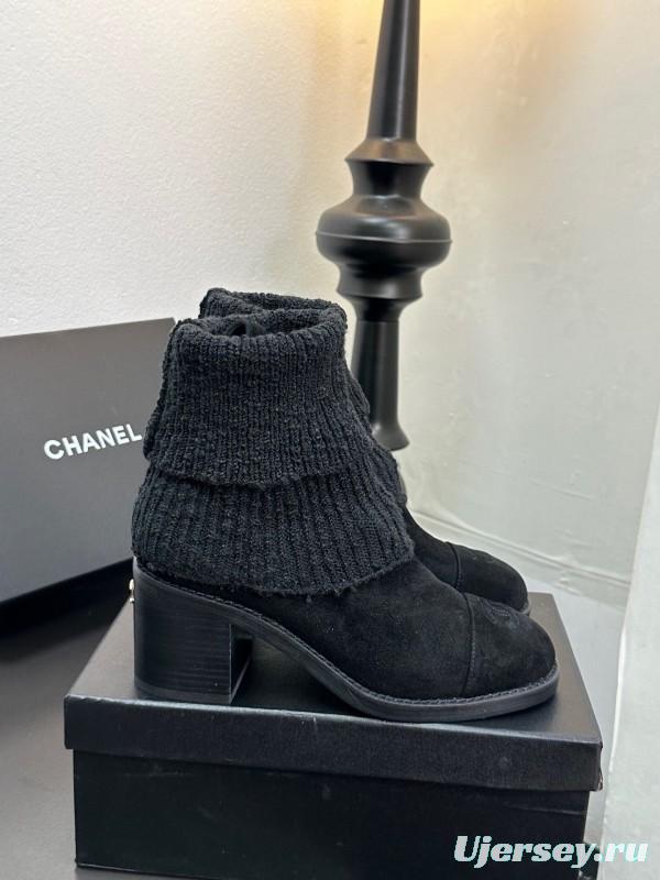 Chanel 2025/SS Short Boots Essential Autumn Winter Item - LY00260