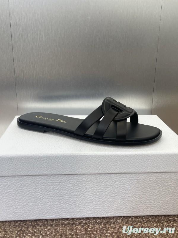 Dior D-Club Jelly Color Hollow Layered Cross-Strap Women Sandals - KFY00280