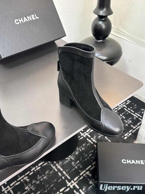 Chanel 2025 SS Short Boots Essential Fall Winter Fashion Item - LY00390