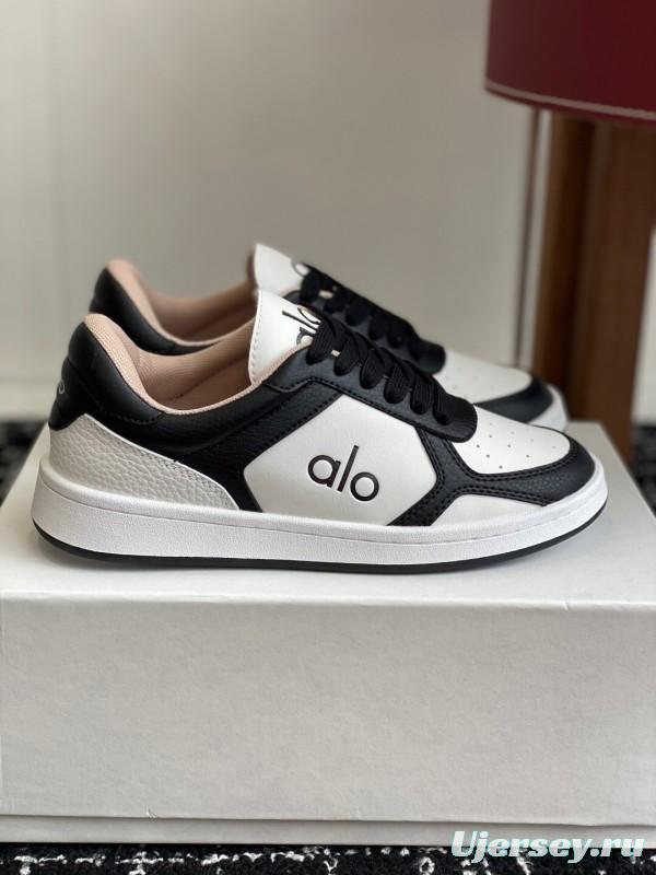 Alo 2025 SS Two-Tone White Sneakers Chunky Sole Comfort Casual - KFY00280