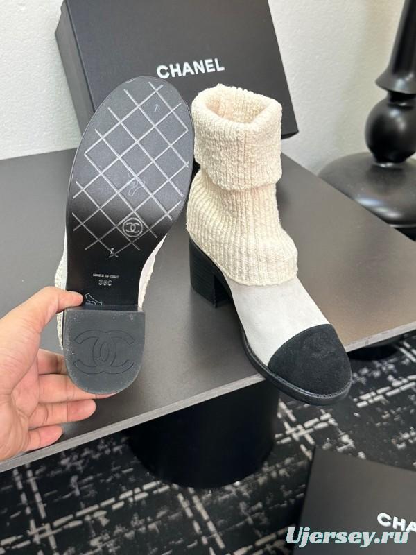 Chanel 2025 SS Short Boots Essential Autumn Winter Item - LY00260