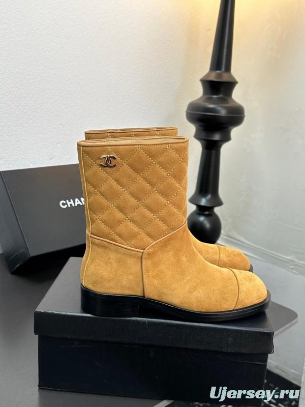 Chanel 2025 SS Short Boots Essential Fall Winter Item - LY00420