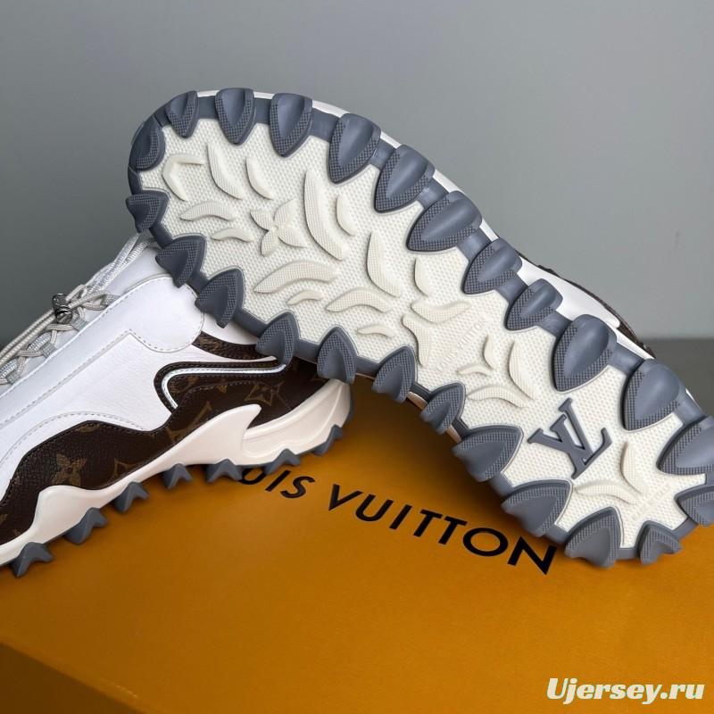 Louis Vuitton LV Circle Low-Top Casual Shoes with Anti-Slip Metal Accessories - YC